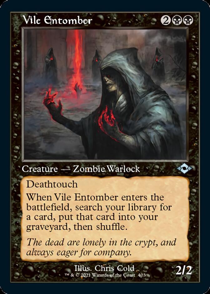 Vile Entomber (Retro Foil Etched) [Modern Horizons 2] | Jomio and Rueliete's Cards and Comics