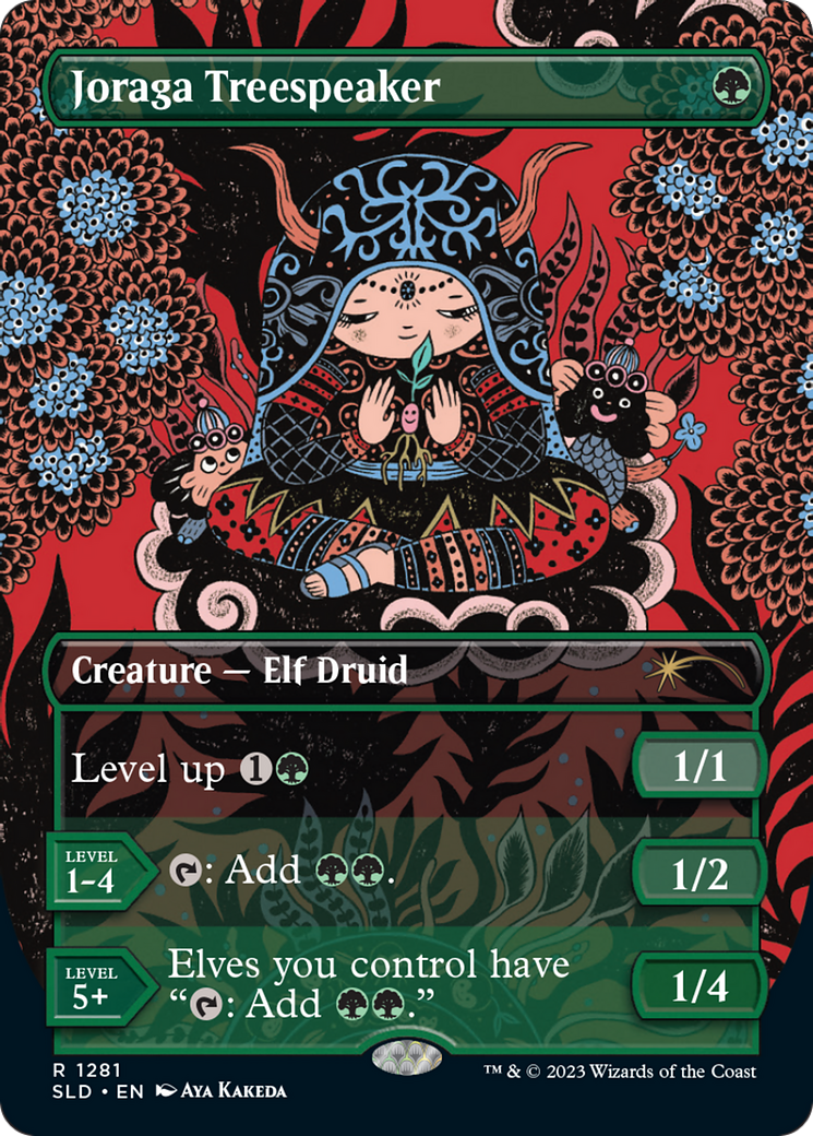 Joraga Treespeaker (Borderless) [Secret Lair Drop Series] | Jomio and Rueliete's Cards and Comics