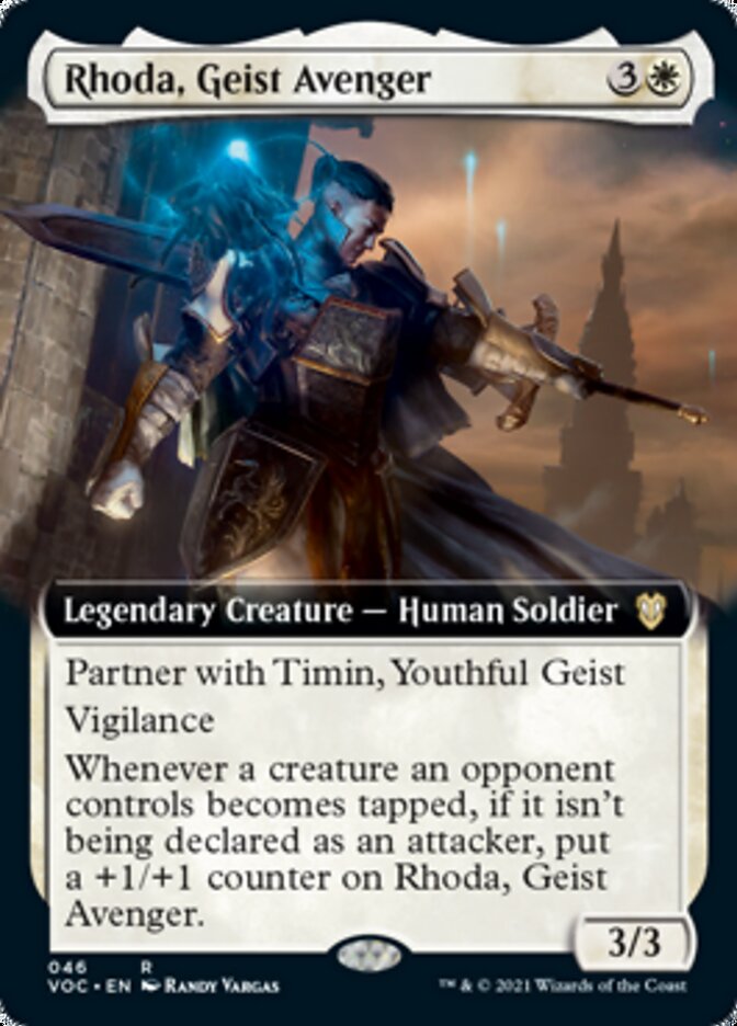 Rhoda, Geist Avenger (Extended Art) [Innistrad: Crimson Vow Commander] | Jomio and Rueliete's Cards and Comics