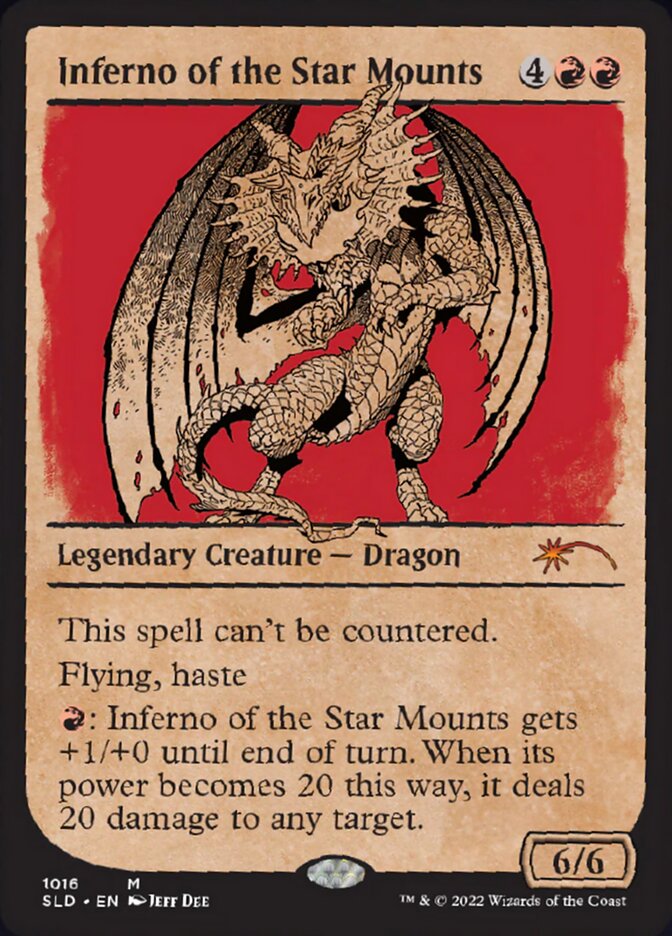 Inferno of the Star Mounts (Showcase) [Secret Lair Drop Series] | Jomio and Rueliete's Cards and Comics