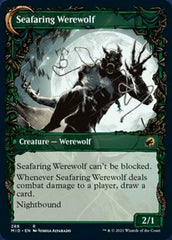 Suspicious Stowaway // Seafaring Werewolf (Showcase Equinox) [Innistrad: Midnight Hunt] | Jomio and Rueliete's Cards and Comics