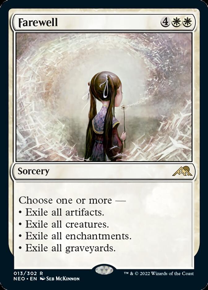 Farewell [Kamigawa: Neon Dynasty] | Jomio and Rueliete's Cards and Comics