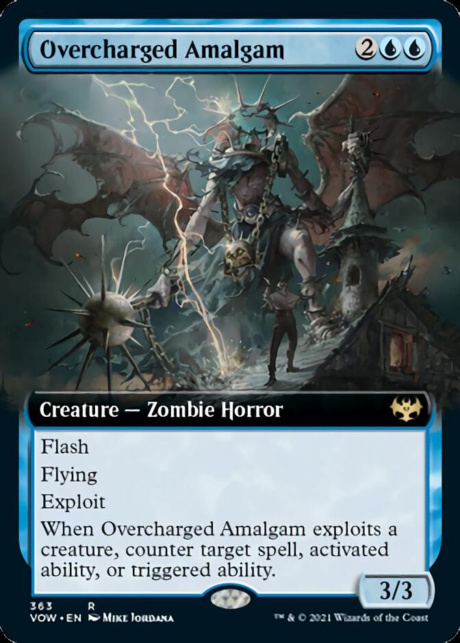 Overcharged Amalgam (Extended Art) [Innistrad: Crimson Vow] | Jomio and Rueliete's Cards and Comics