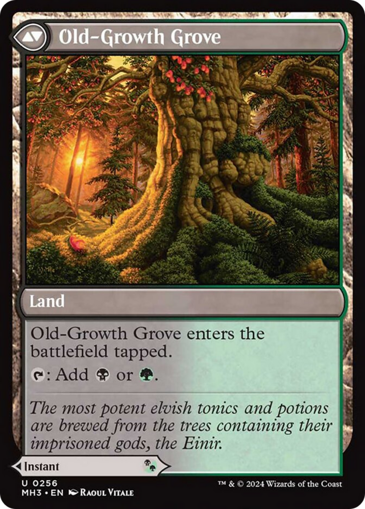 Revitalizing Repast // Old-Growth Grove [Modern Horizons 3] | Jomio and Rueliete's Cards and Comics