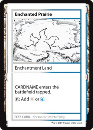 Enchanted Prairie (2021 Edition) [Mystery Booster Playtest Cards] | Jomio and Rueliete's Cards and Comics
