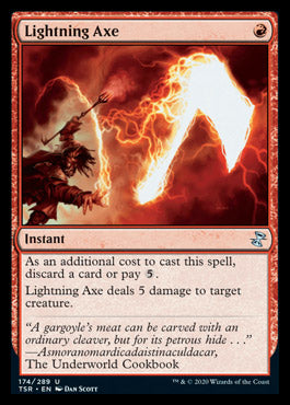 Lightning Axe [Time Spiral Remastered] | Jomio and Rueliete's Cards and Comics