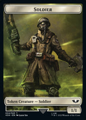 Soldier (004) // Vanguard Suppressor Double-Sided Token [Warhammer 40,000 Tokens] | Jomio and Rueliete's Cards and Comics