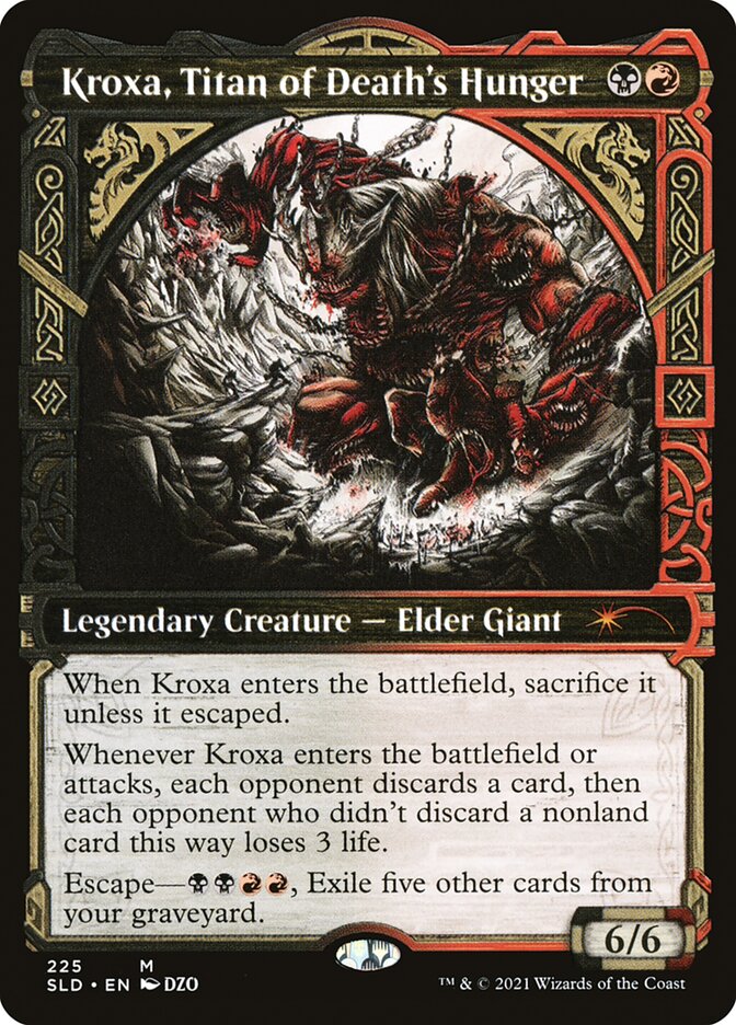 Kroxa, Titan of Death's Hunger [Secret Lair Drop Series] | Jomio and Rueliete's Cards and Comics