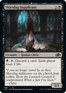 Skirsdag Supplicant [Jumpstart 2022] | Jomio and Rueliete's Cards and Comics