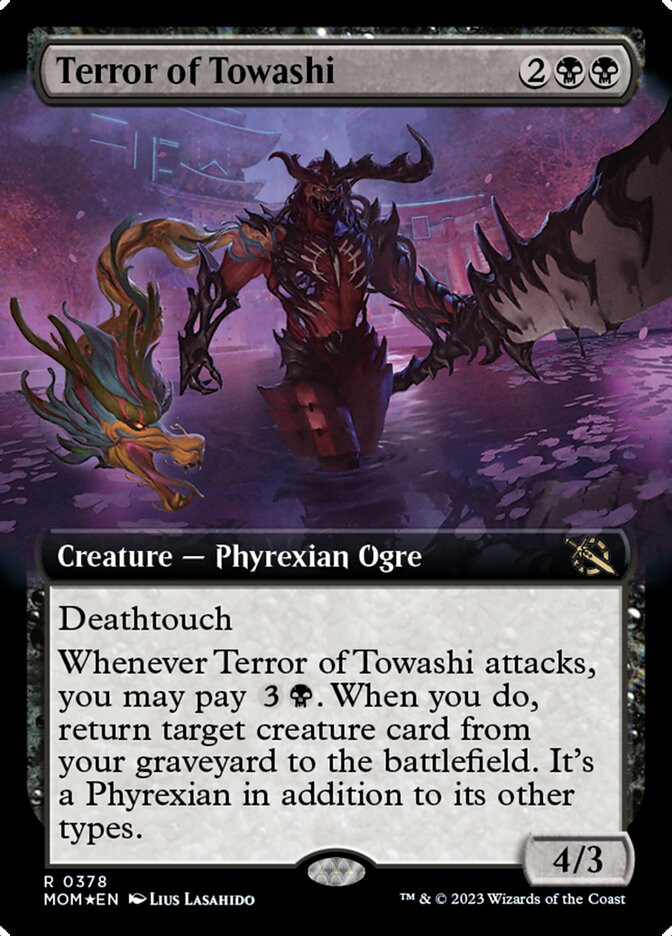 Terror of Towashi (Extended Art) [March of the Machine] | Jomio and Rueliete's Cards and Comics