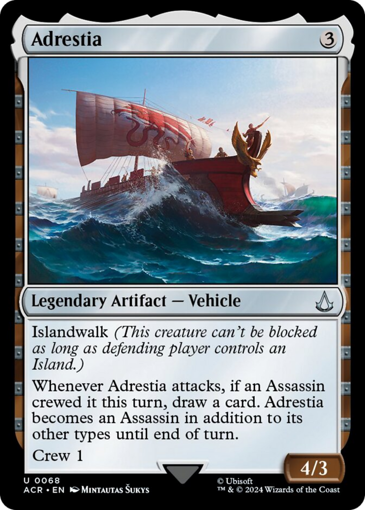 Adrestia [Assassin's Creed] | Jomio and Rueliete's Cards and Comics