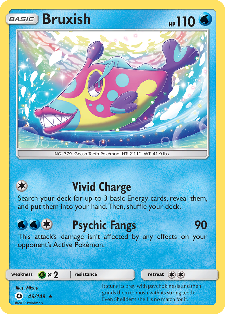 Bruxish (48/149) [Sun & Moon: Base Set] | Jomio and Rueliete's Cards and Comics