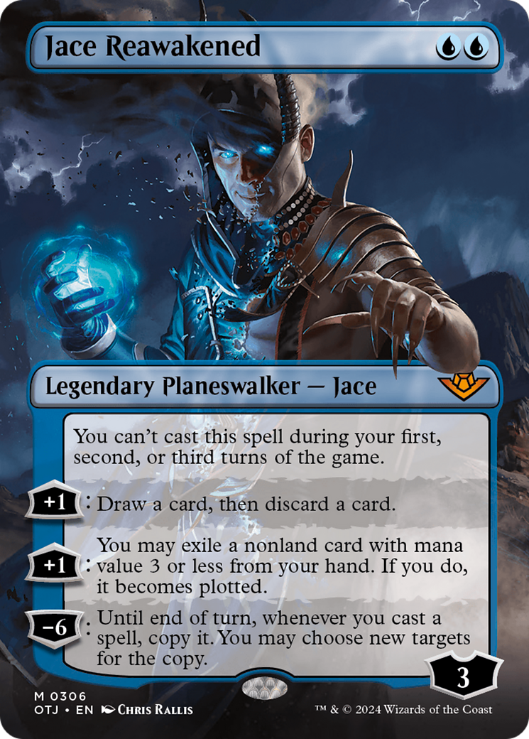 Jace Reawakened (Borderless) [Outlaws of Thunder Junction] | Jomio and Rueliete's Cards and Comics
