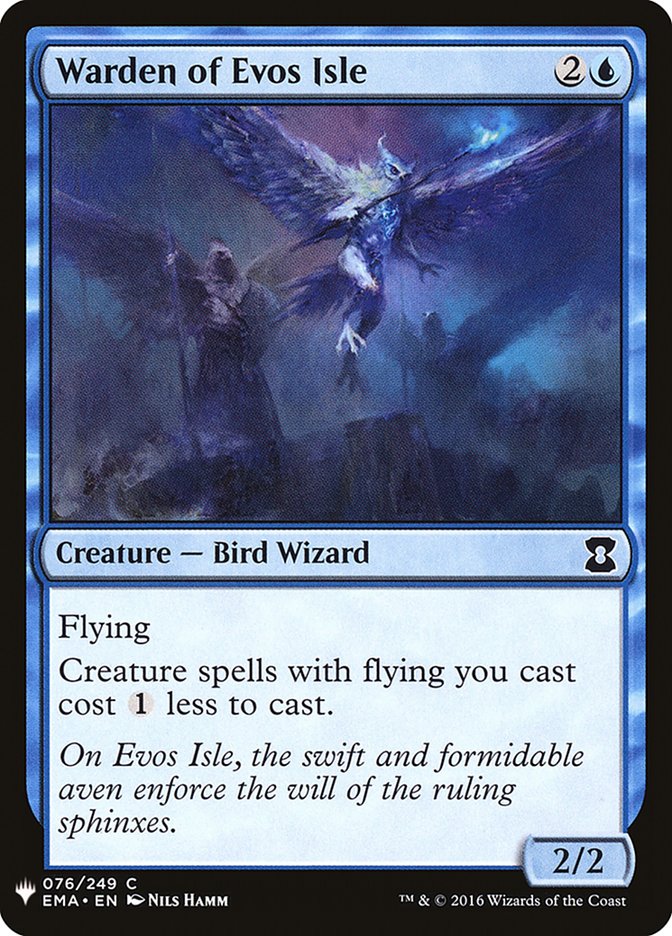 Warden of Evos Isle [Mystery Booster] | Jomio and Rueliete's Cards and Comics