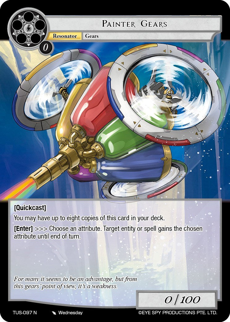 Painter Gears (TUS-097 N) [The Underworld of Secrets] | Jomio and Rueliete's Cards and Comics