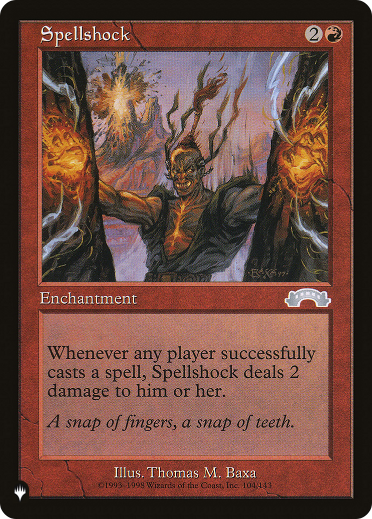 Spellshock [The List] | Jomio and Rueliete's Cards and Comics