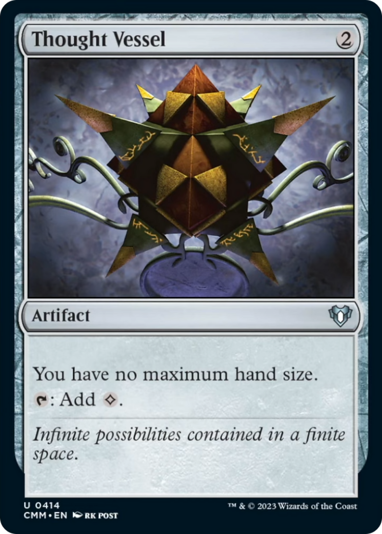 Thought Vessel [Commander Masters] | Jomio and Rueliete's Cards and Comics