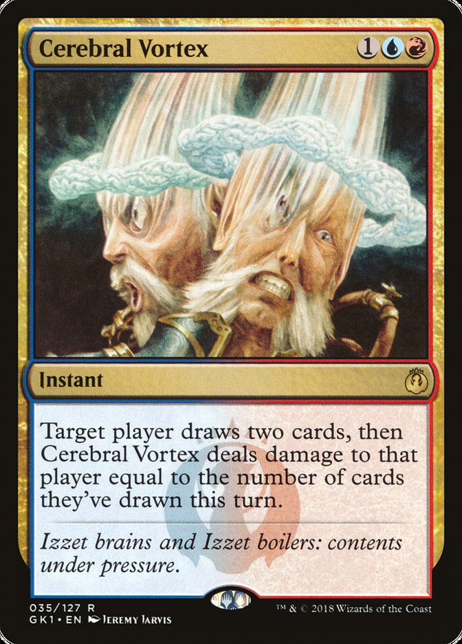 Cerebral Vortex [Guilds of Ravnica Guild Kit] | Jomio and Rueliete's Cards and Comics