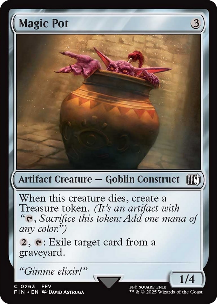 Magic Pot [FINAL FANTASY] | Jomio and Rueliete's Cards and Comics