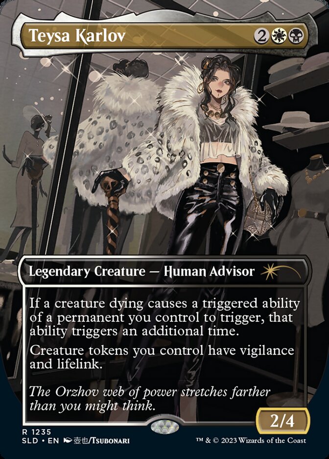 Teysa Karlov (Borderless) [Secret Lair Drop Series] | Jomio and Rueliete's Cards and Comics
