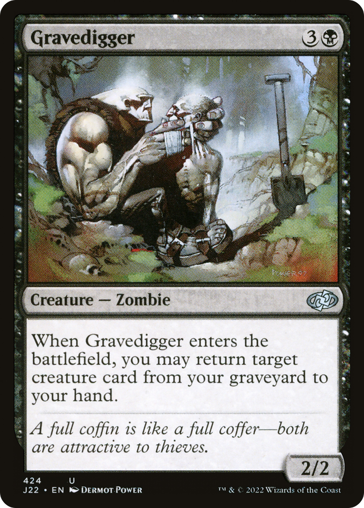 Gravedigger [Jumpstart 2022] | Jomio and Rueliete's Cards and Comics