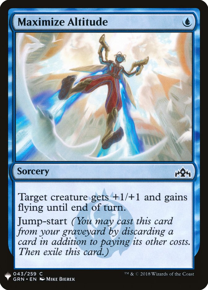 Maximize Altitude [Mystery Booster] | Jomio and Rueliete's Cards and Comics