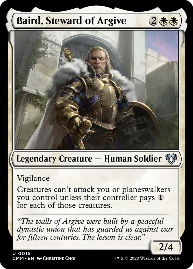 Baird, Steward of Argive [Commander Masters] | Jomio and Rueliete's Cards and Comics