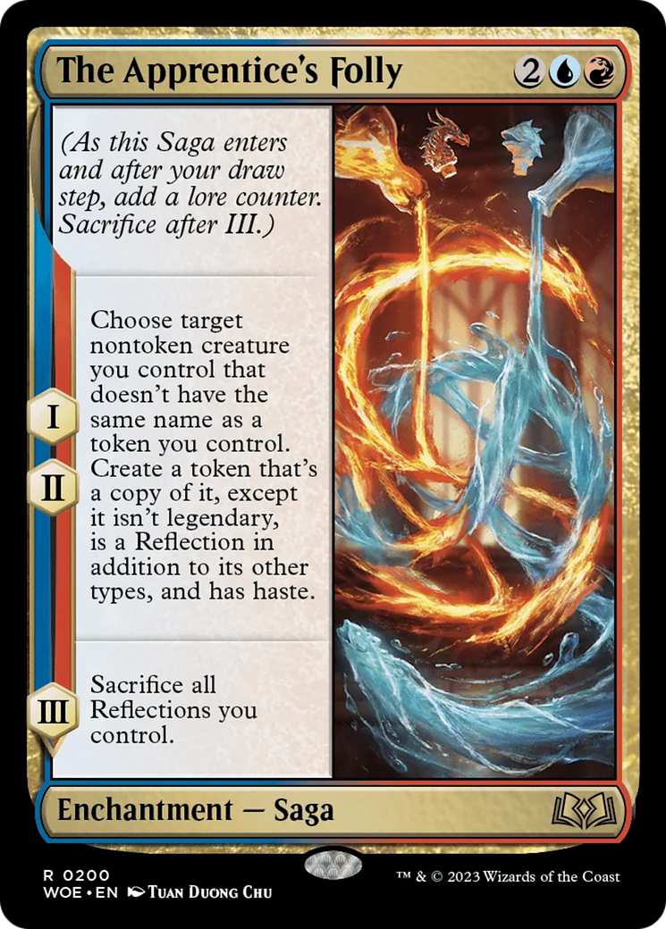 The Apprentice's Folly [Wilds of Eldraine] | Jomio and Rueliete's Cards and Comics