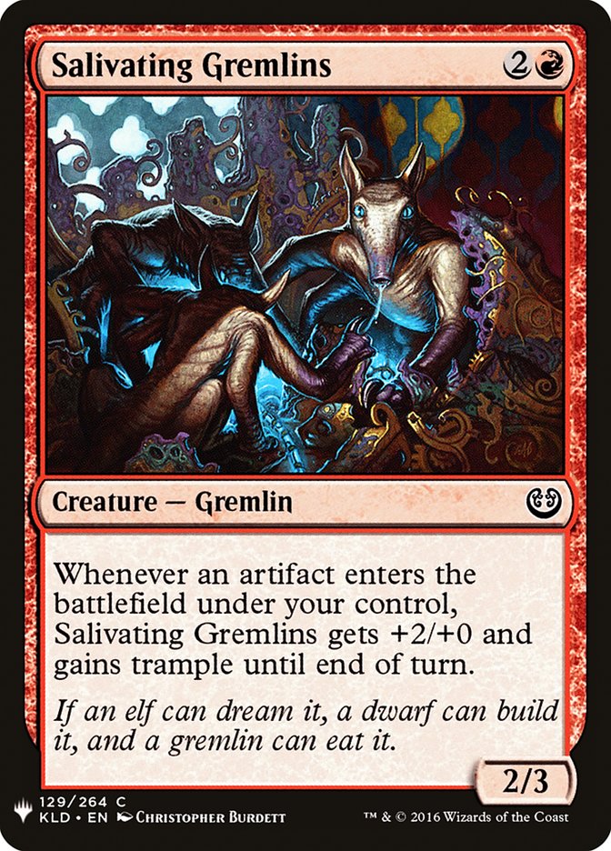 Salivating Gremlins [Mystery Booster] | Jomio and Rueliete's Cards and Comics