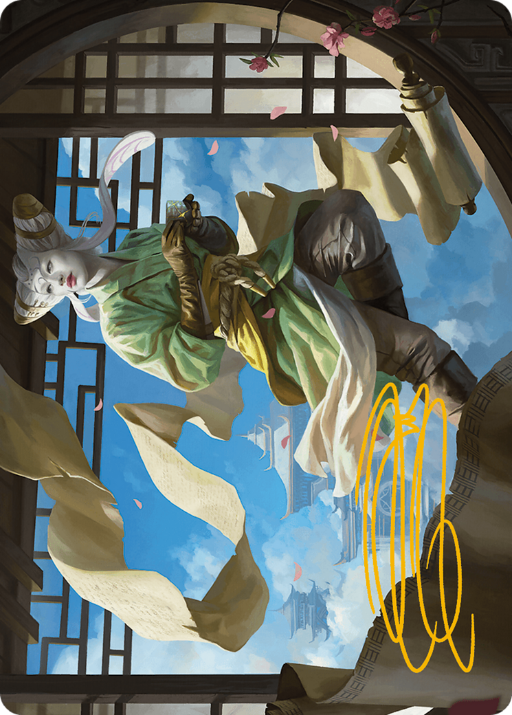 Tamiyo, Inquisitive Student Art Card (Gold-Stamped Signature) [Modern Horizons 3 Art Series] | Jomio and Rueliete's Cards and Comics