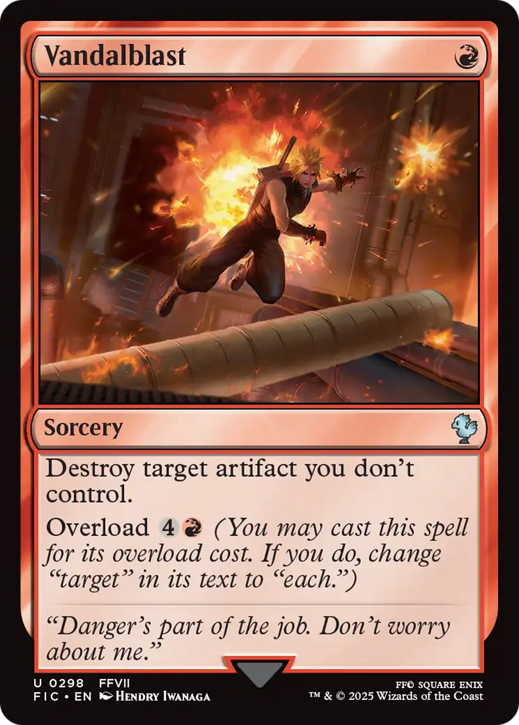 Vandalblast [FINAL FANTASY Commander] | Jomio and Rueliete's Cards and Comics