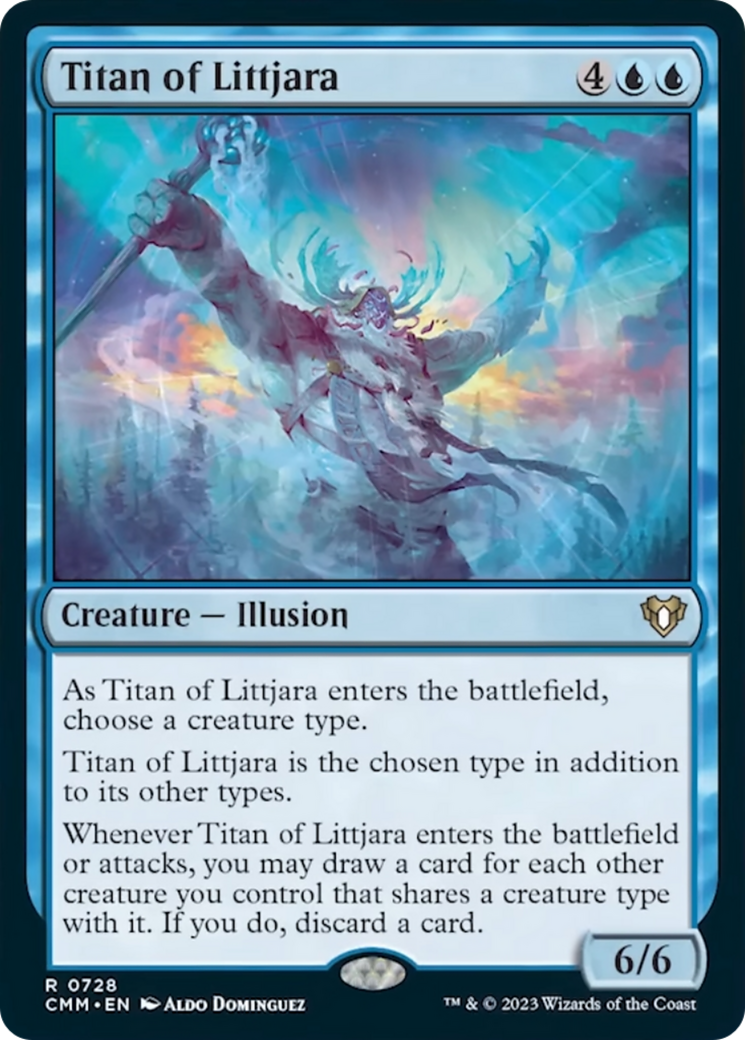 Titan of Littjara [Commander Masters] | Jomio and Rueliete's Cards and Comics