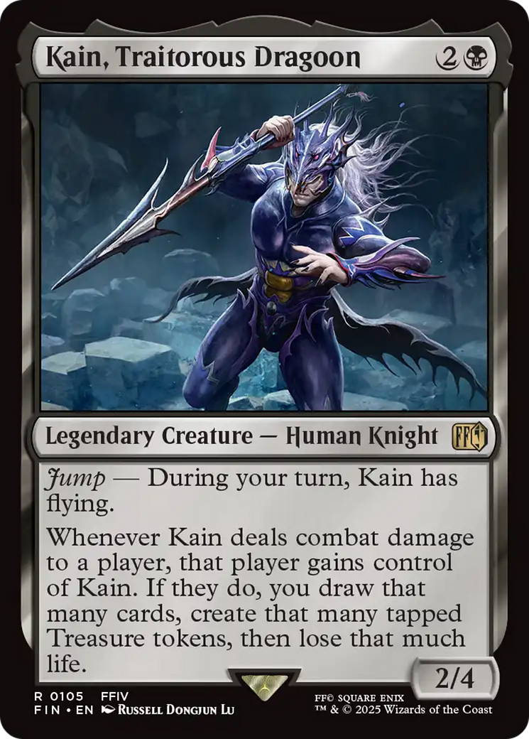 Kain, Traitorous Dragoon [FINAL FANTASY] | Jomio and Rueliete's Cards and Comics