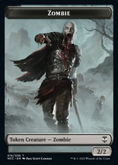 Zombie // Goat Double-Sided Token [Streets of New Capenna Commander Tokens] | Jomio and Rueliete's Cards and Comics
