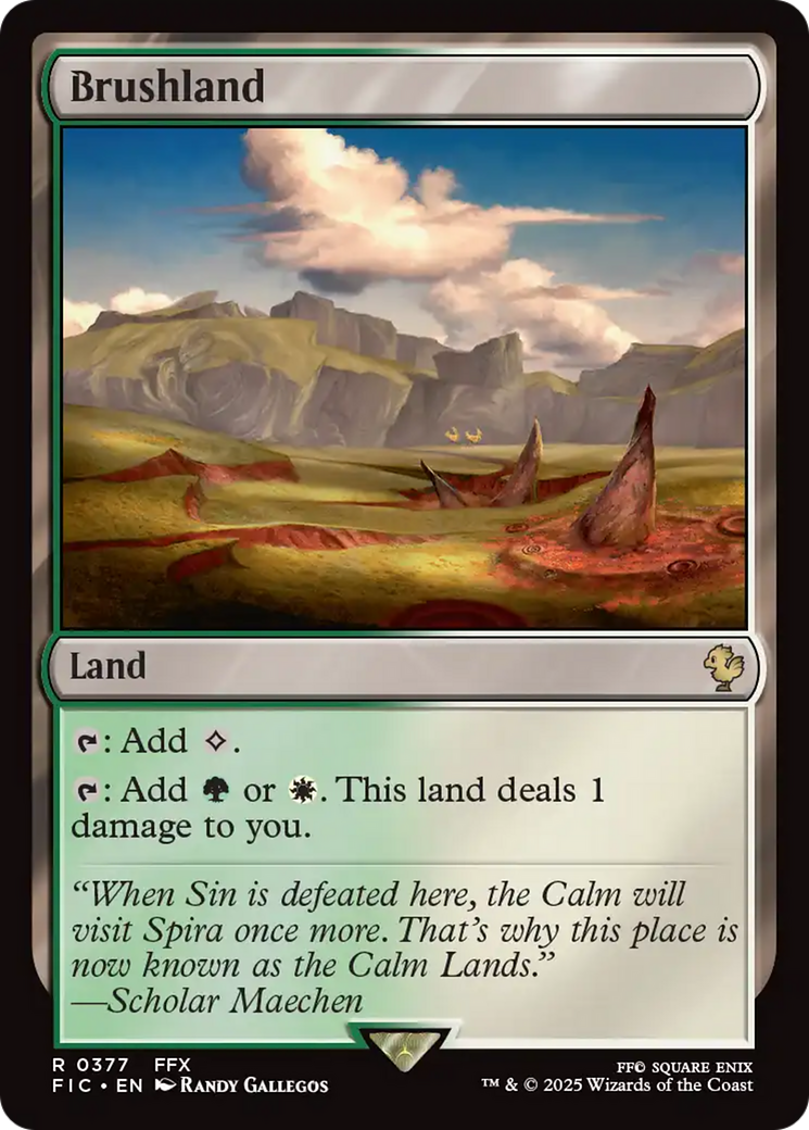 Brushland [FINAL FANTASY Commander] | Jomio and Rueliete's Cards and Comics