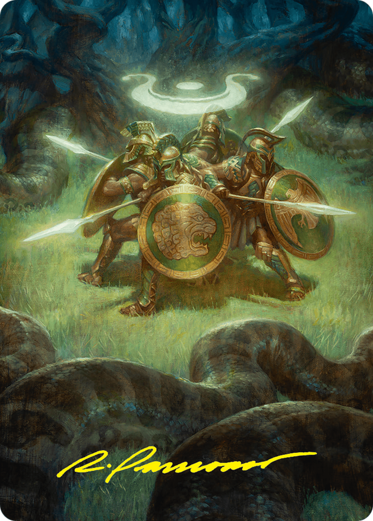 Anthem of Champions Art Card (47/54) (Gold-Stamped Signature) [Foundations Art Series] | Jomio and Rueliete's Cards and Comics