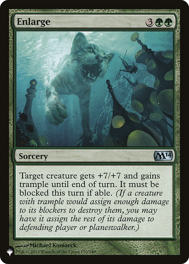 Enlarge [The List] | Jomio and Rueliete's Cards and Comics