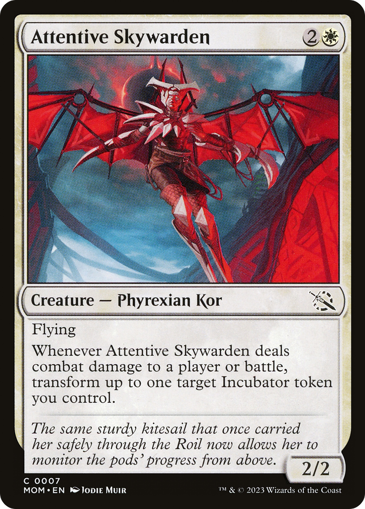 Attentive Skywarden [March of the Machine] | Jomio and Rueliete's Cards and Comics