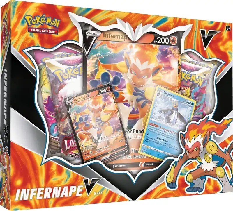 Infernape V Box | Jomio and Rueliete's Cards and Comics