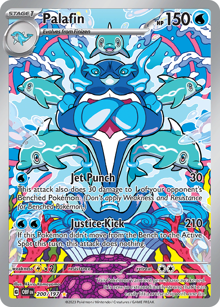 Palafin (200/197) [Scarlet & Violet: Obsidian Flames] | Jomio and Rueliete's Cards and Comics