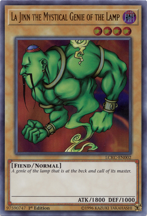 La Jinn the Mystical Genie of the Lamp [LCKC-EN002] Ultra Rare | Jomio and Rueliete's Cards and Comics
