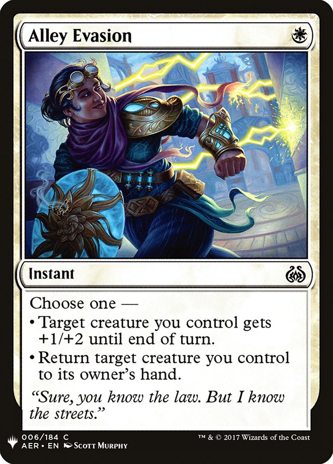 Alley Evasion [Mystery Booster] | Jomio and Rueliete's Cards and Comics