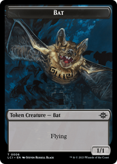 Map // Bat Double-Sided Token [The Lost Caverns of Ixalan Tokens] | Jomio and Rueliete's Cards and Comics