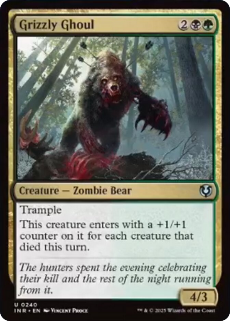 Grizzly Ghoul [Innistrad Remastered] | Jomio and Rueliete's Cards and Comics