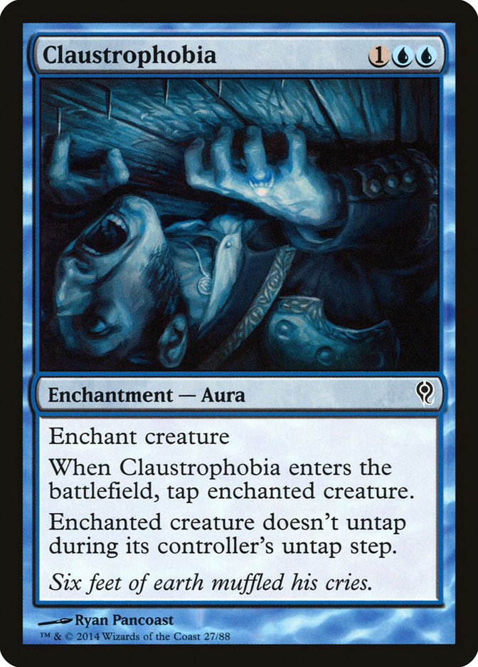 Claustrophobia [Duel Decks: Jace vs. Vraska] | Jomio and Rueliete's Cards and Comics
