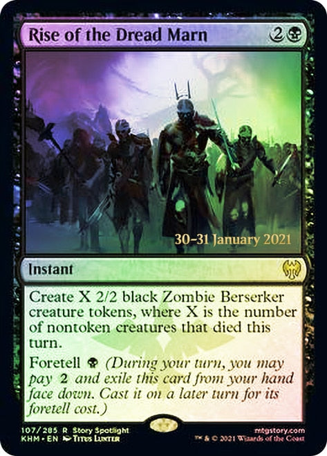 Rise of the Dread Marn [Kaldheim Prerelease Promos] | Jomio and Rueliete's Cards and Comics