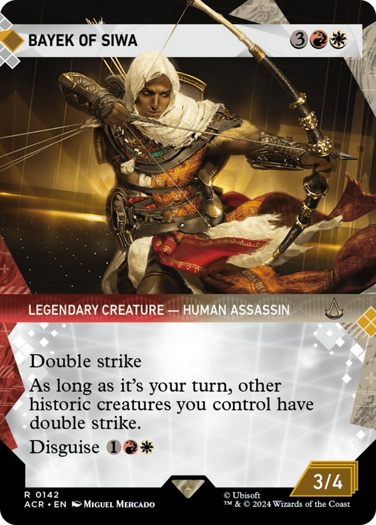 Bayek of Siwa (Showcase) [Assassin's Creed] | Jomio and Rueliete's Cards and Comics