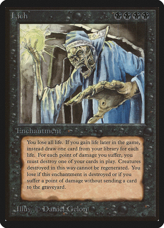 Lich [Beta Edition] | Jomio and Rueliete's Cards and Comics