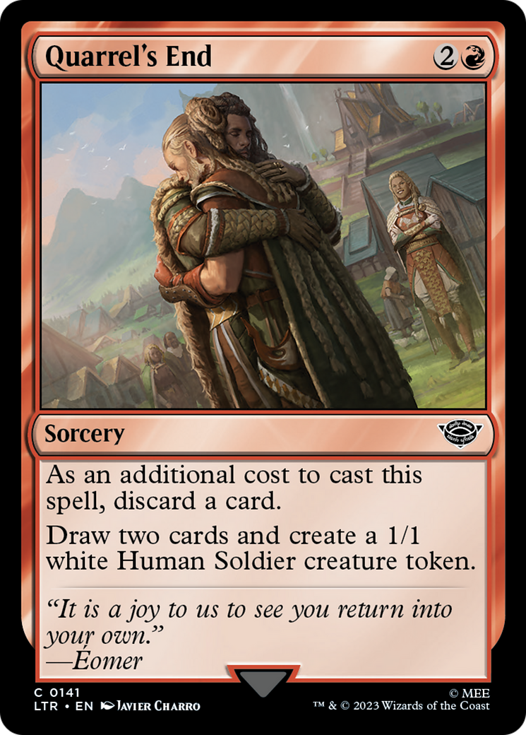 Quarrel's End [The Lord of the Rings: Tales of Middle-Earth] | Jomio and Rueliete's Cards and Comics