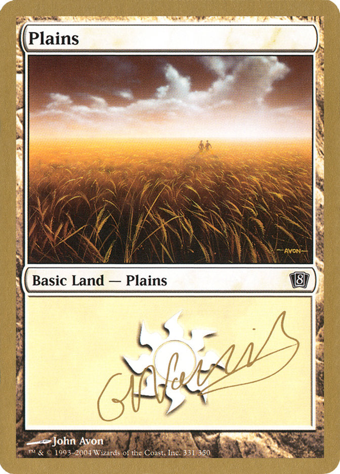 Plains (gn331) (Gabriel Nassif) [World Championship Decks 2004] | Jomio and Rueliete's Cards and Comics